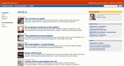 Desktop Screenshot of borge.dk